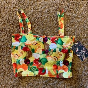 *NEW* Kortni Jeane Women’s Latter-back Swim Top - Medium